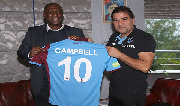 Kevin Campbell Trabzonsporâ€™u Ziyaret Etti